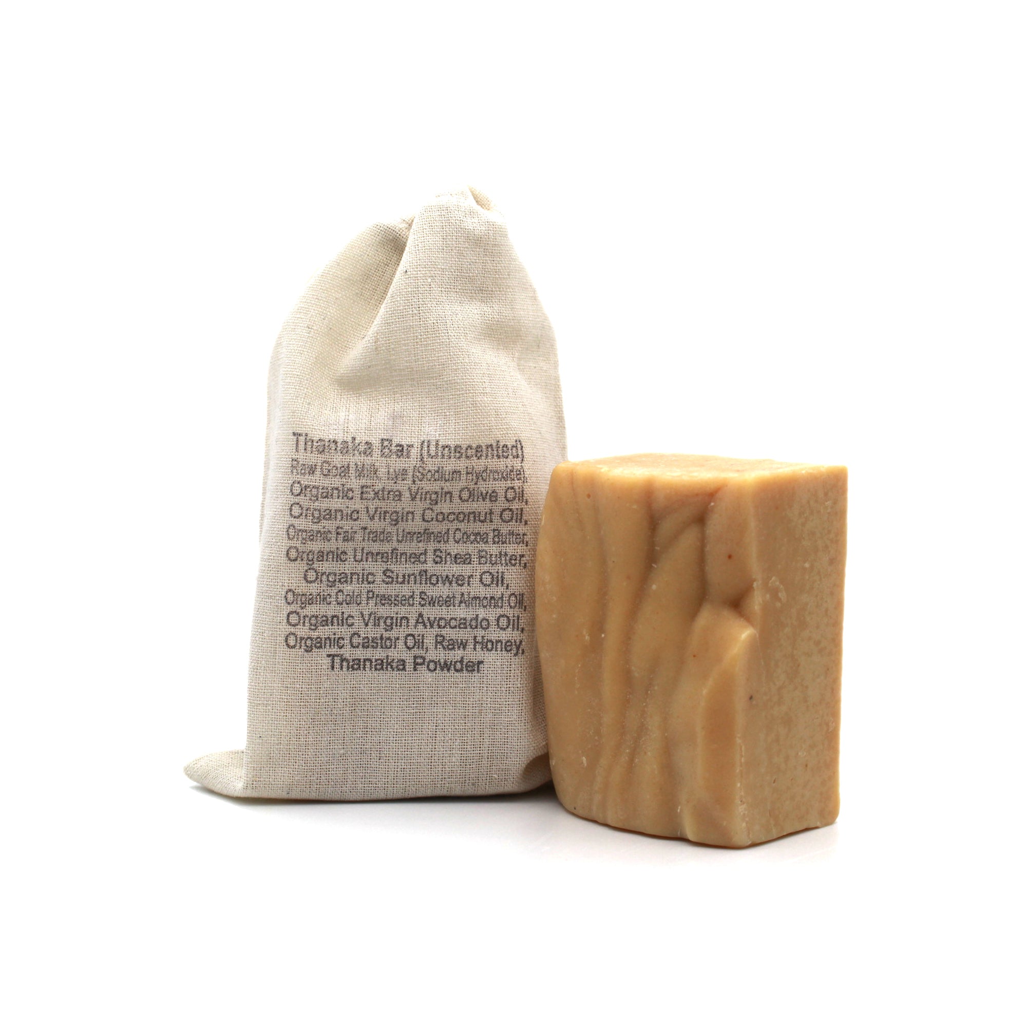 Thanaka Unscented Raw Goat Milk Soap